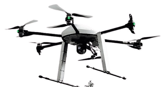 M2dv6 thermal gimbal camera on a Drone UAV UAS