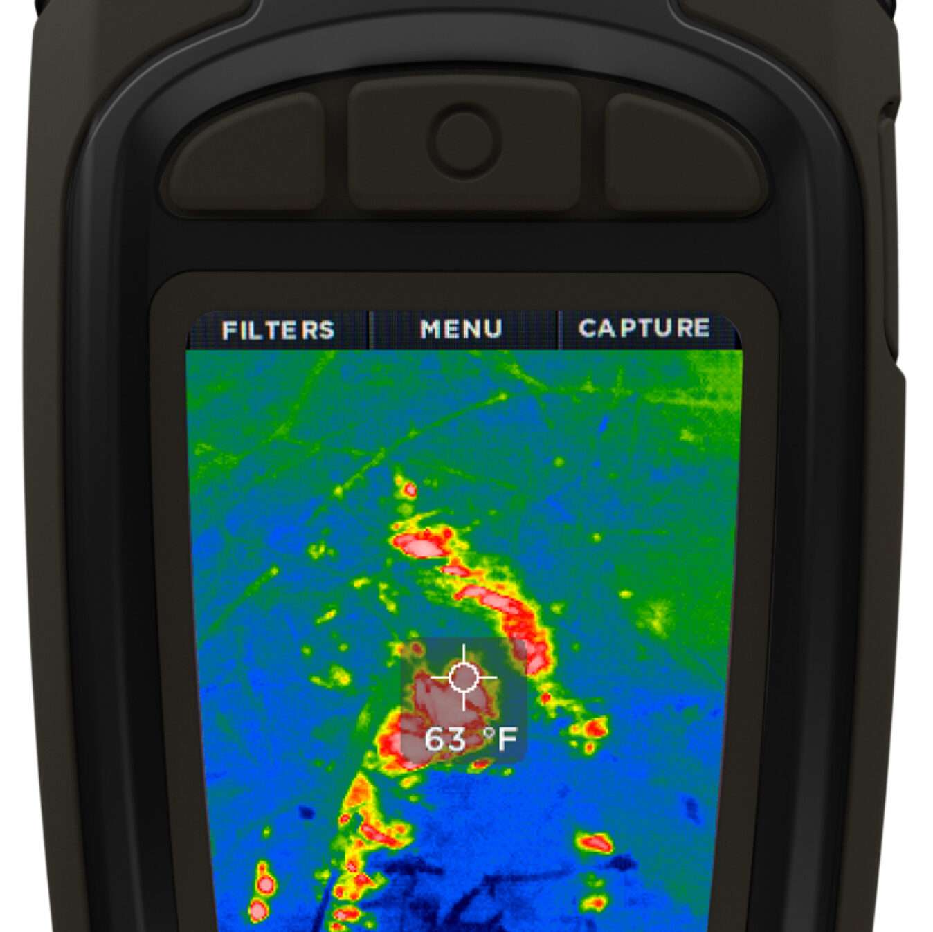 thermal imaging of a blood trail