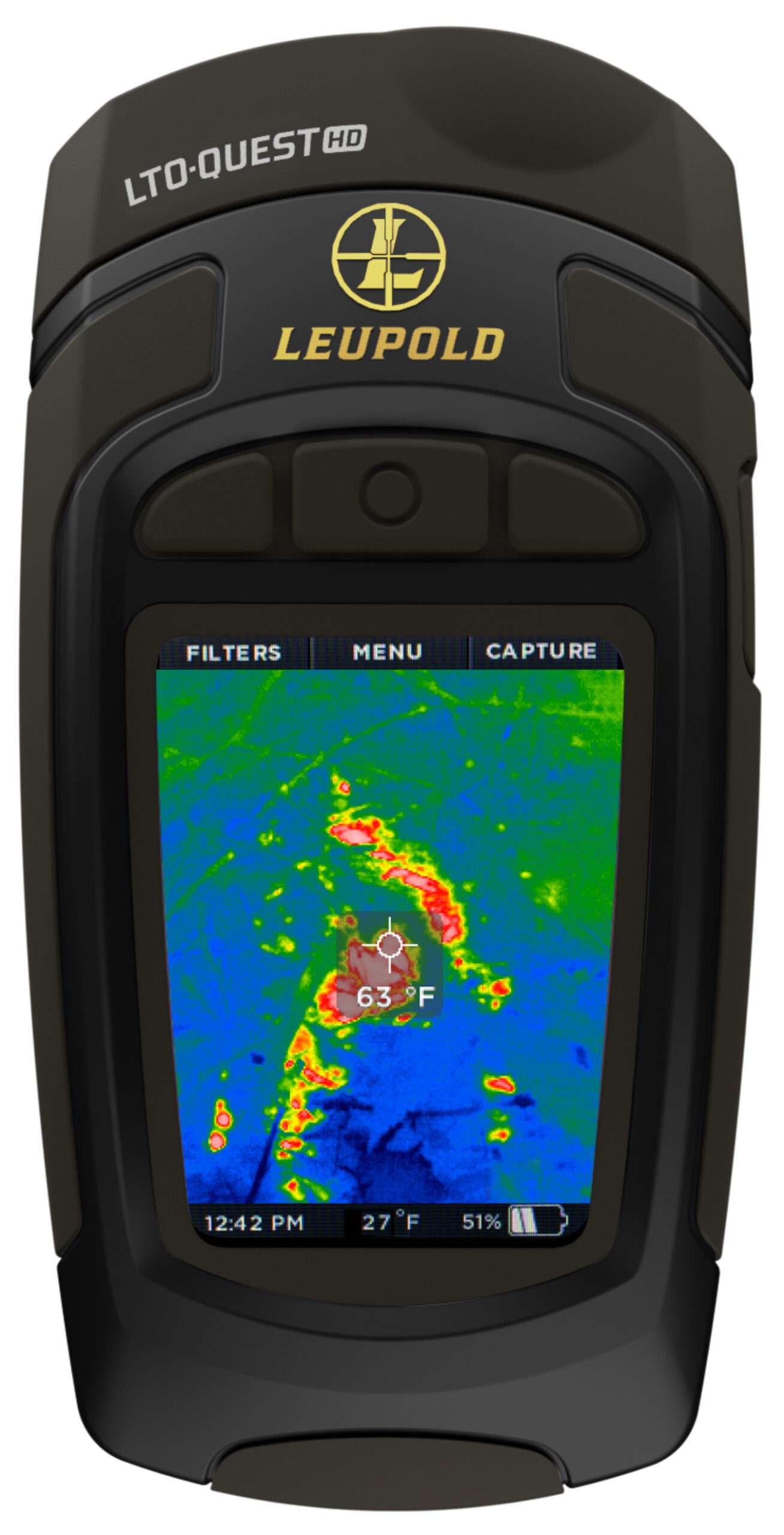 thermal imaging of a blood trail