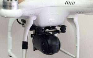 M2D MICRO MINI FLIR EO/IR THERMAL IMAGING GIMBAL CAMERA TURRET MOUNTED ONTO DJI PHANTOM