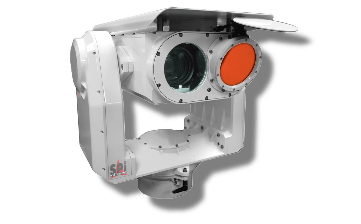 Long range flir camera system for ISR, security and surveillance applications