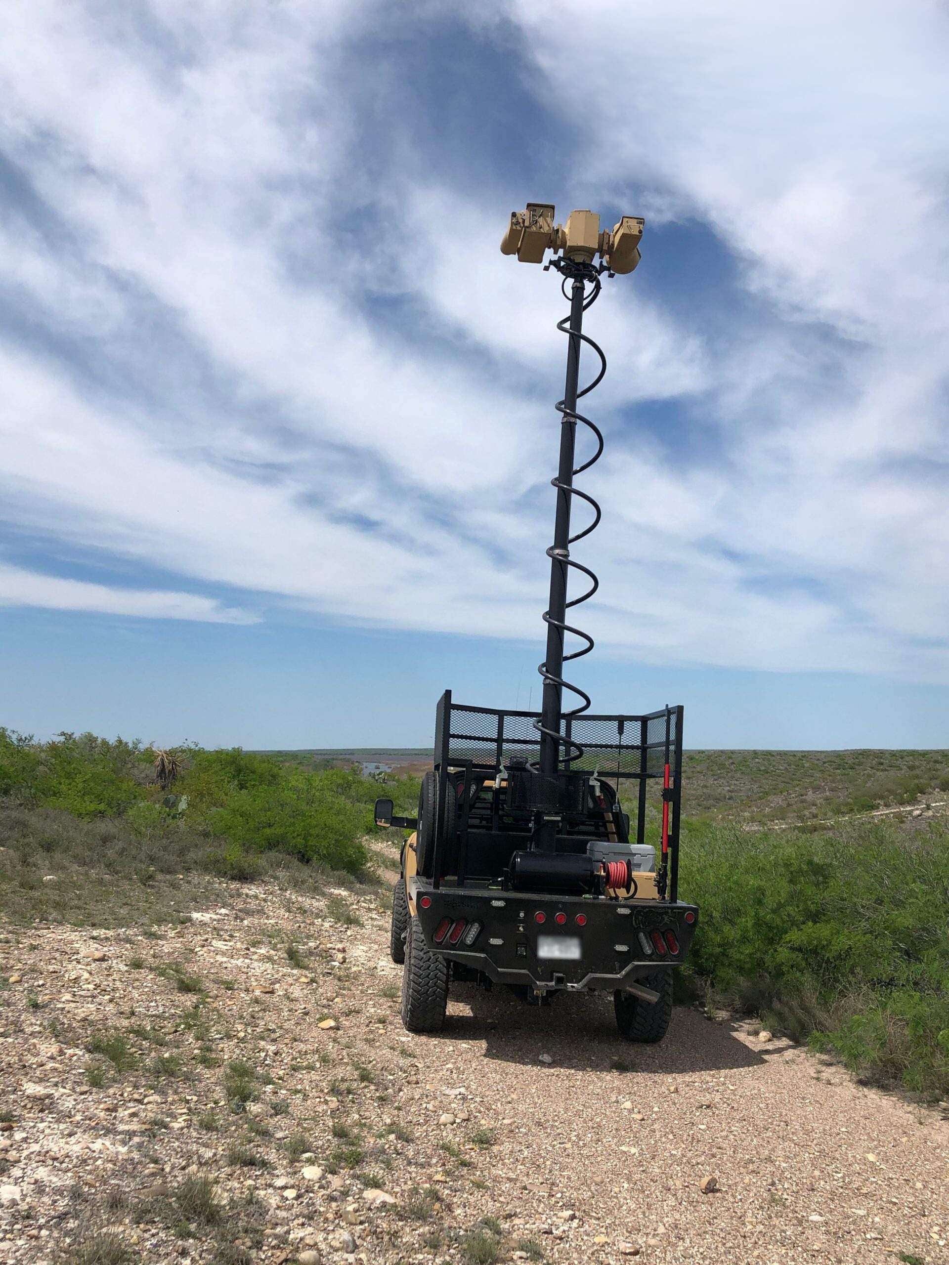 Border Security appliaiton of M5 Long Range Thermal PTZ Camera