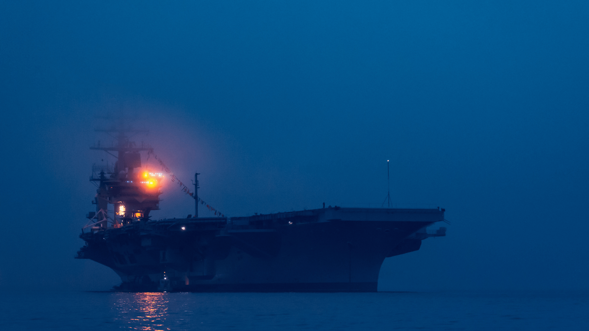 US Navy in dark lighting conditions