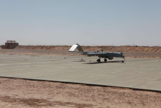 m1-d long range gimbal PTZ camera on a UAV.UAS, unmanned vehicle