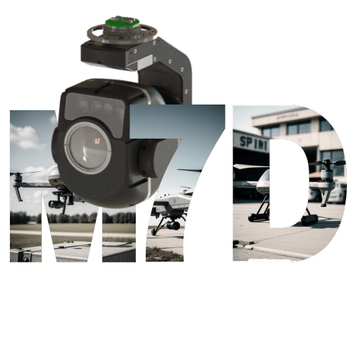 M7d Long range thermal gimbal camera for UAV uas and vehicles