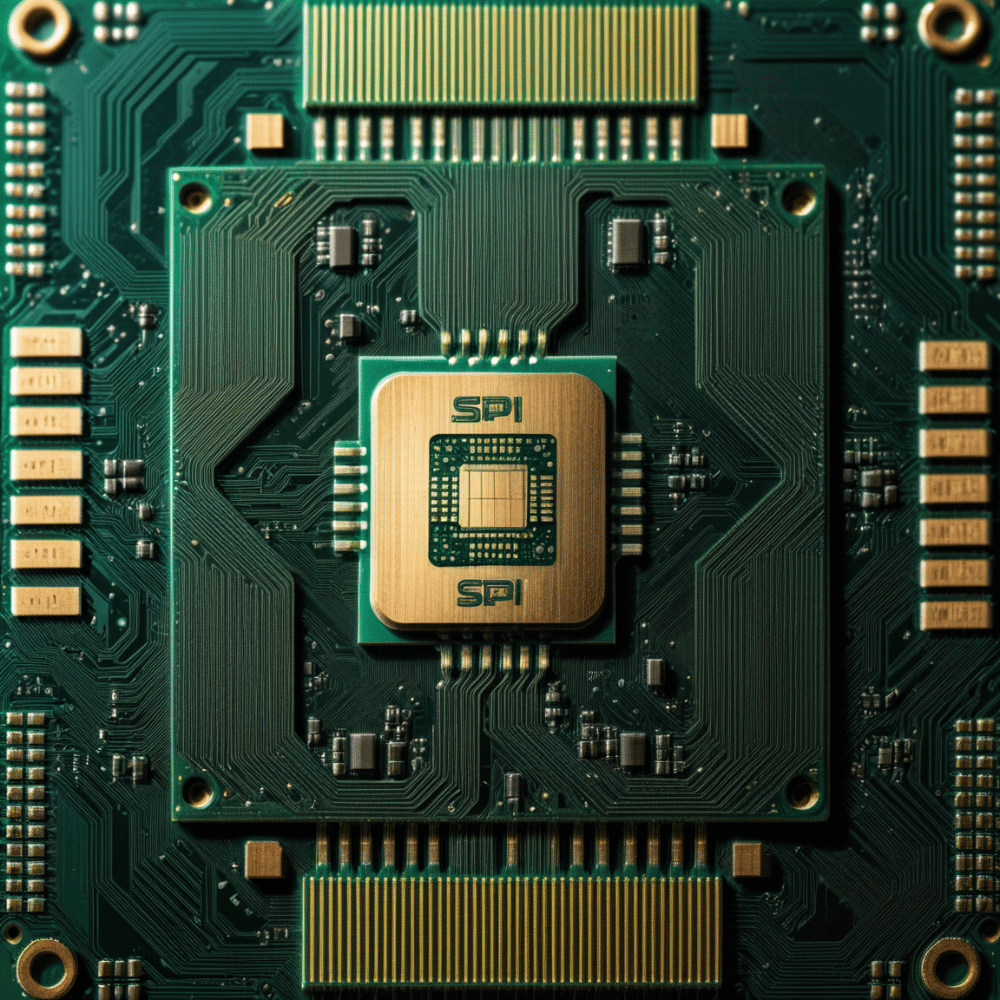 SPI thermal camera sensor