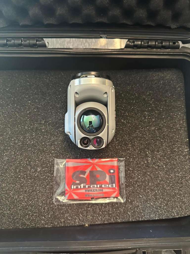 m2d v6 thermal drone camera in safe box