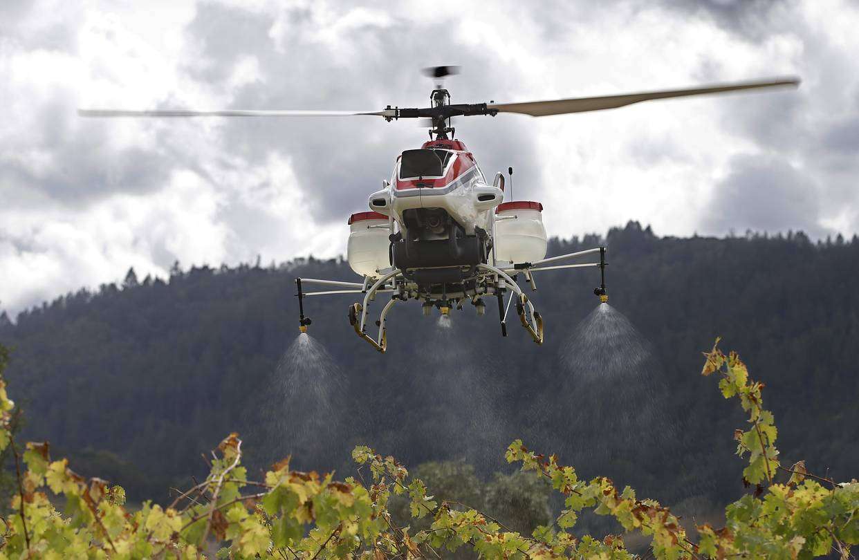 helo drone in forestry and firefighting