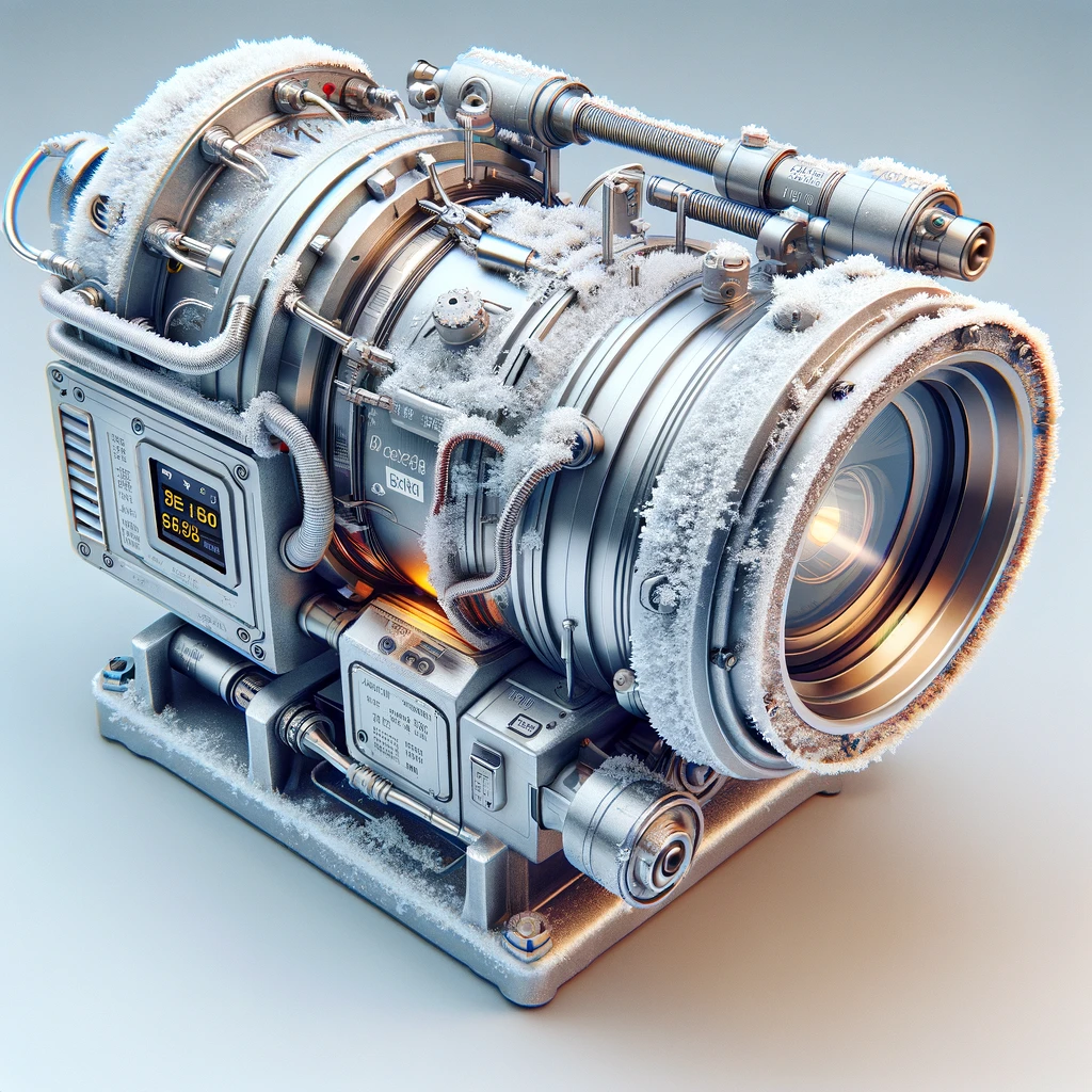 cryogenically cooled camera